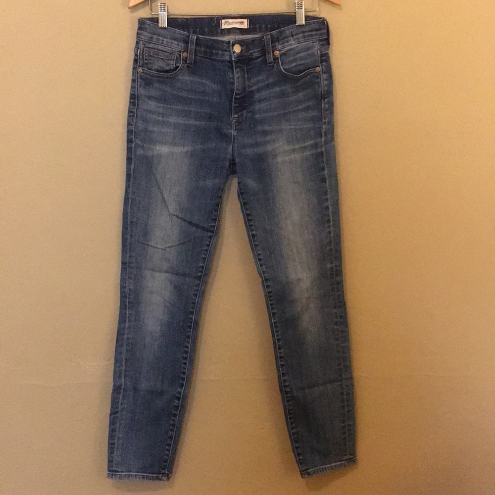 Madewell Skinny Skinny High Riser Atlantic Wash